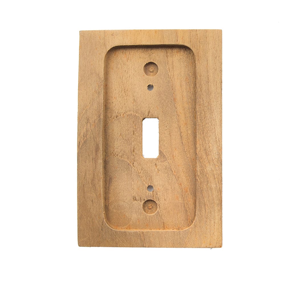 Whitecap Deck / Galley Whitecap Teak Switch Cover/Switch Plate [60172]