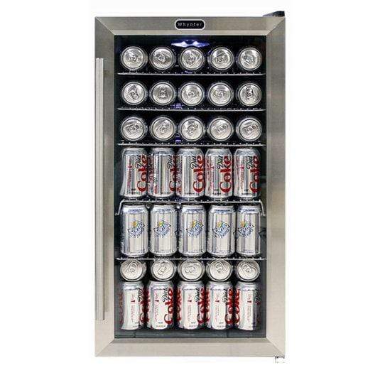 Whynter Beverage Refrigerators Whynter Beverage Refrigerator - Stainless Steel with internal fan