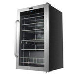 Whynter Beverage Refrigerators Whynter Freestanding 121 can Beverage Refrigerator with Digital Control and Internal Fan