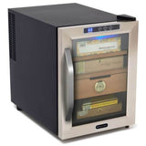 Whynter Cigar Cooler Humidor Whynter Stainless Steel 1.2 cu. ft. Cigar Cooler Humidor