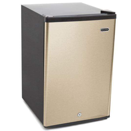 Whynter Compact Freezer / Refrigerators Whynter 2.1 cu.ft Energy Star Upright Freezer with Lock in Rose Gold