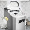 Whynter Ice Makers Whynter Compact Portable Ice Maker 27 lb capacity - Metallic Silver