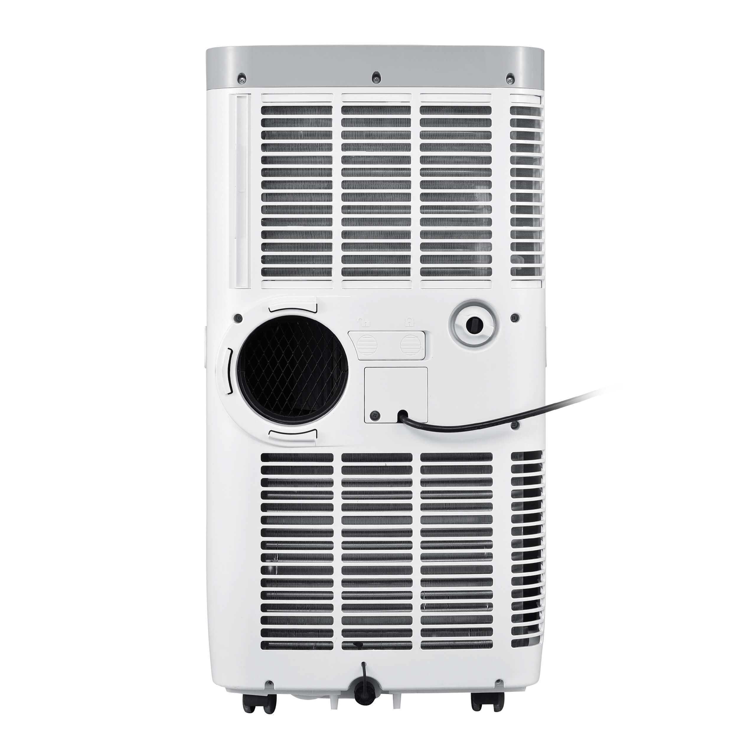 Whynter Whynter ARC-115WG 11,000 BTU (6,800 BTU SACC) Compact Portable Air Conditioner, Dehumidifier, and Fan with Remote Control, up to 400 sq ft in White/Grey