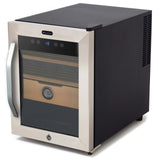 Whynter Whynter CHC-123DS 1.2 cu. ft. Stainless Steel Digital Control and Display Cigar Humidor with Spanish Cedar Shelves
