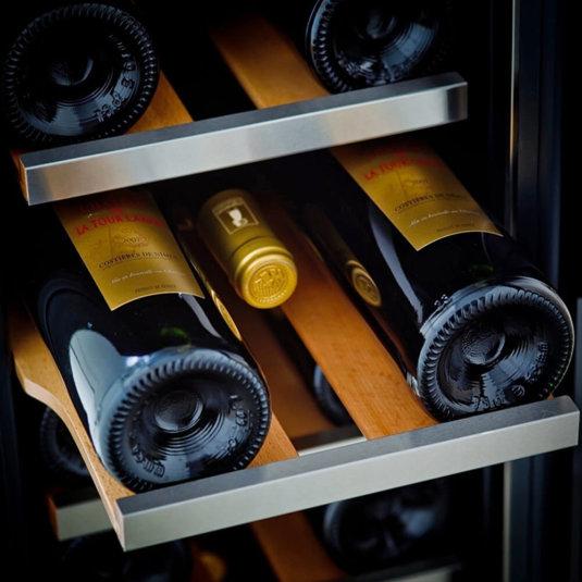 Whynter Wine Refrigerators Built in and Free Standing Whynter 18 Bottle Compressor Built-In Wine Refrigerator