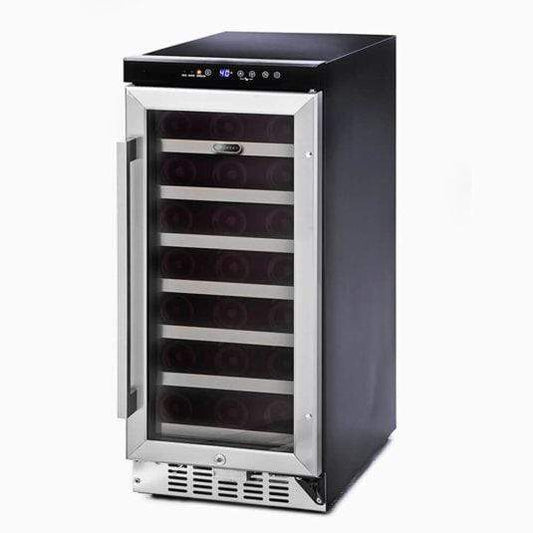 Whynter Wine Refrigerators Built in and Free Standing Whynter 33 Bottle Compressor Built-In Wine Refrigerator
