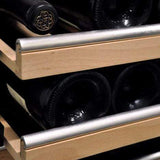 Whynter Wine Refrigerators - Elite Series with Seamless Stainless Steel Doors Whynter Elite Spectrum Lightshow 54 Bottle Stainless Steel 24 inch Built-in Wine Refrigerator
