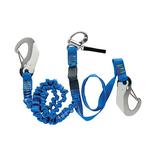 Wichard Marine Accessories Wichard Double Releasable Elastic Tether Fixed Line w/3 Hooks [07008]