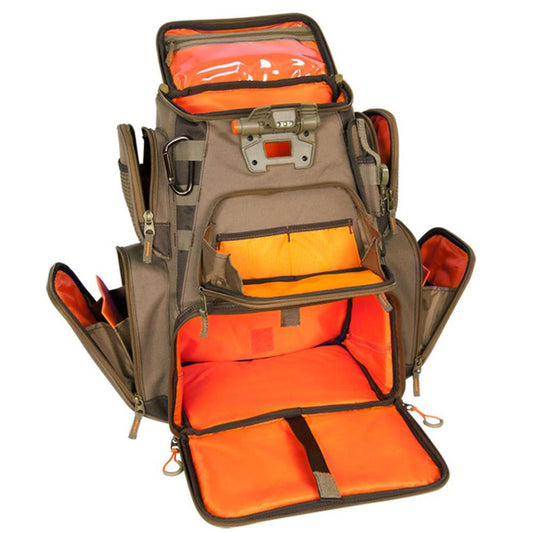 Wild River Tackle Storage Wild River NOMAD Lighted Tackle Backpack w/o Trays [WN3604]