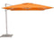 Woodline Cantilever Umbrellas Tuscany Woodline Shade Solutions Pavone Aluminum Cantilever 9.8' Square Crank Lift Umbrella