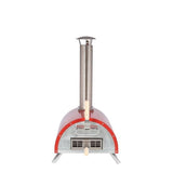 WPPO Outdoor Pizza Oven WPPO WKE-01-RED Le Peppe Red Portable Wood Fire Outdoor Pizza Oven