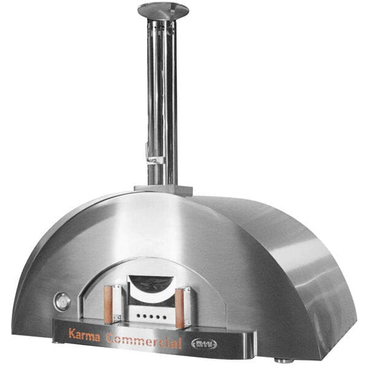WPPO WPPO - Karma 55 Commercial Wood-Fired Outdoor Pizza Oven in Stainless Steel |  WKK-04COM