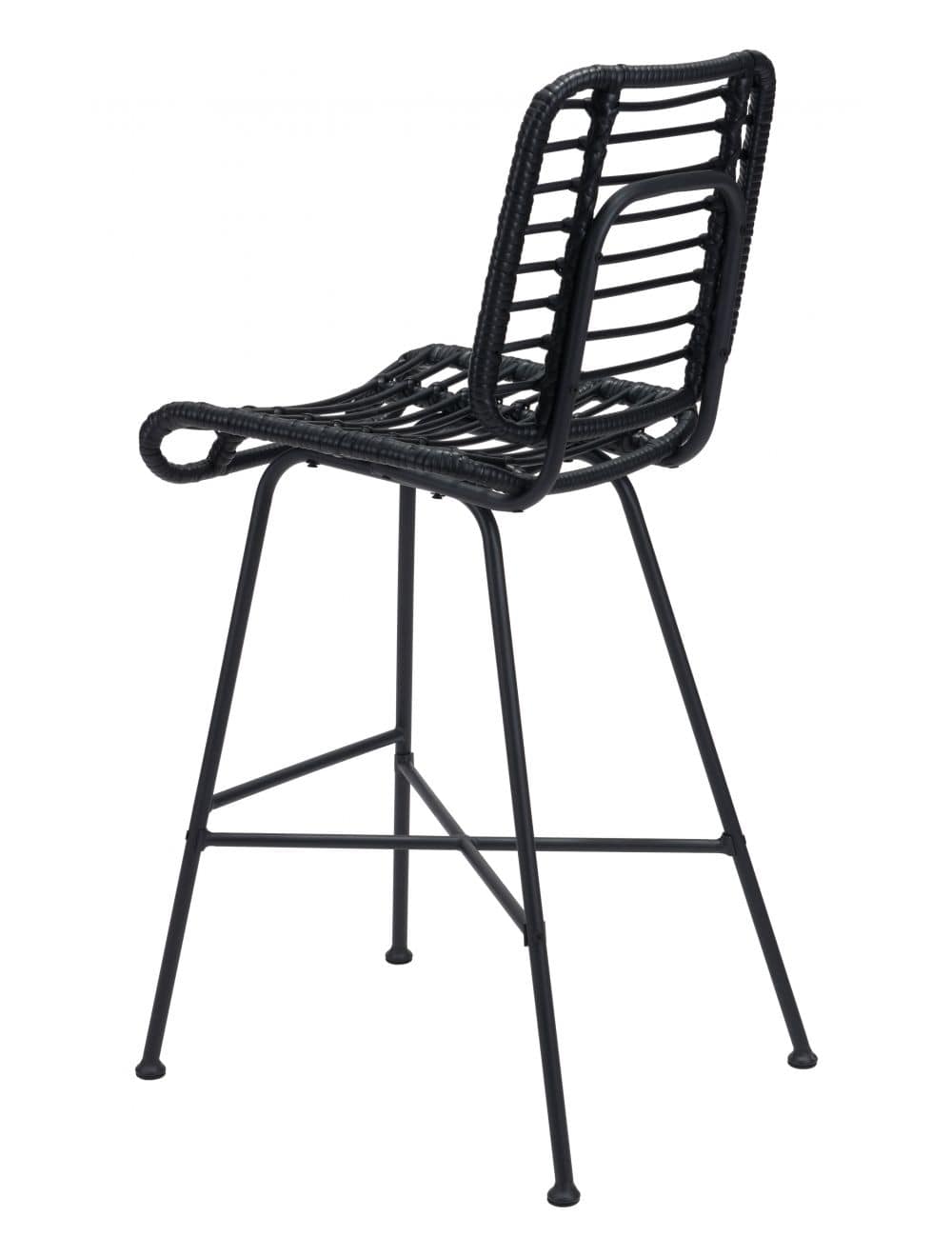 ZOU Outdoor Bar Seating ZOU - Murcia Bar Chair Black | 703952