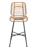 ZOU Outdoor Bar Seating ZOU - Murcia Bar Chair (Set of 2) Natural | 703983