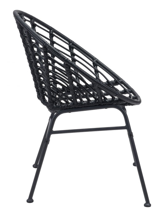ZOU Outdoor Dining Seating ZOU - Cohen Dining Chair (Set of 2) Black | 703940