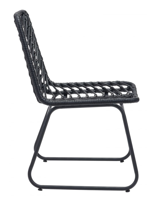 ZOU Outdoor Dining Seating ZOU - Laporte Dining Chair (Set of 2) Black | 703944