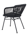 ZOU Outdoor Dining Seating ZOU - Zaragoza Dining Chair (Set of 2) Black | 703948