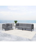 ZOU Outdoor Living Seating ZOU - Cancun Sofa Dark Gray | 703966