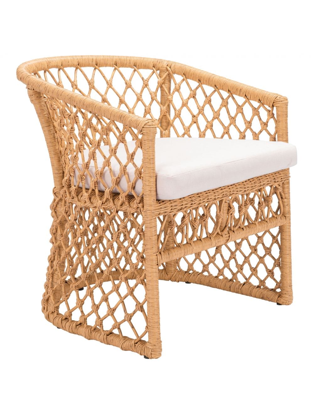 ZOU Outdoor Living Seating ZOU - Darce Accent Chair Beige & Natural | 703976