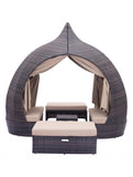 ZOU Outdoor Living Seating ZOU - Majorca Daybed Brown & Beige | 703603