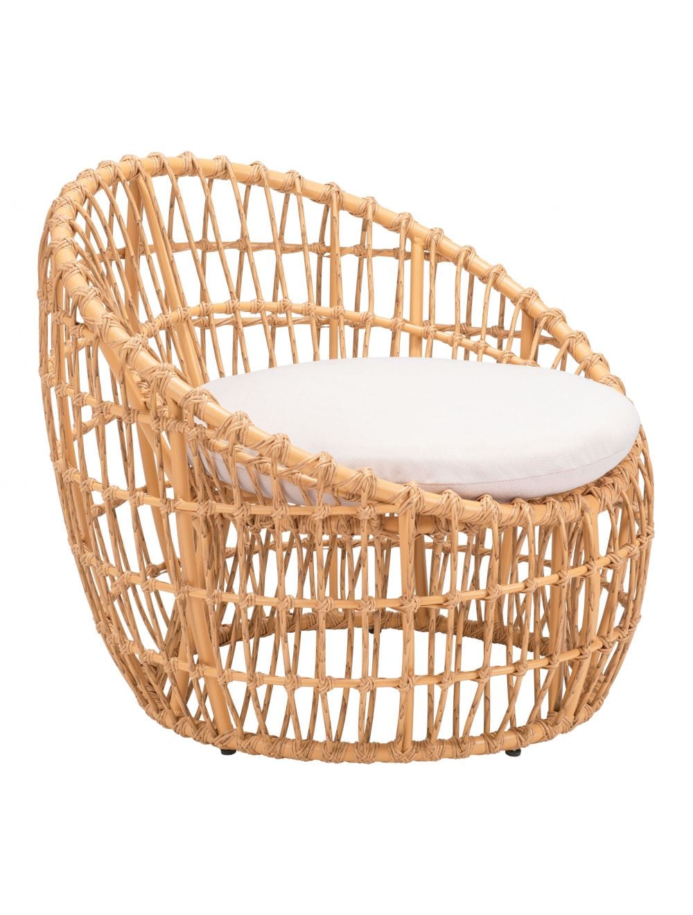 ZOU Outdoor Living Seating ZOU - Sasso Accent Chair Beige & Natural | 703975