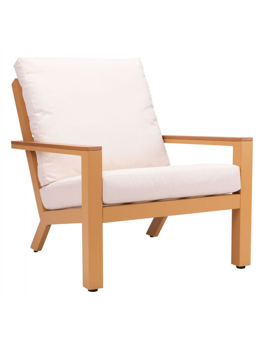 ZOU Outdoor Living Seating ZOU - Terrio Accent Chair Beige & Natural | 703969