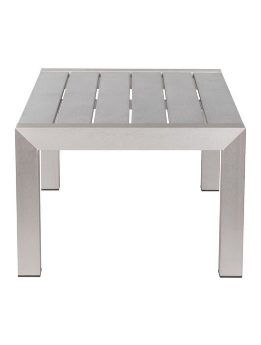 ZOU Outdoor Living Tables ZOU - Cosmopolitan Coffee Table Gray & Silver | 701860